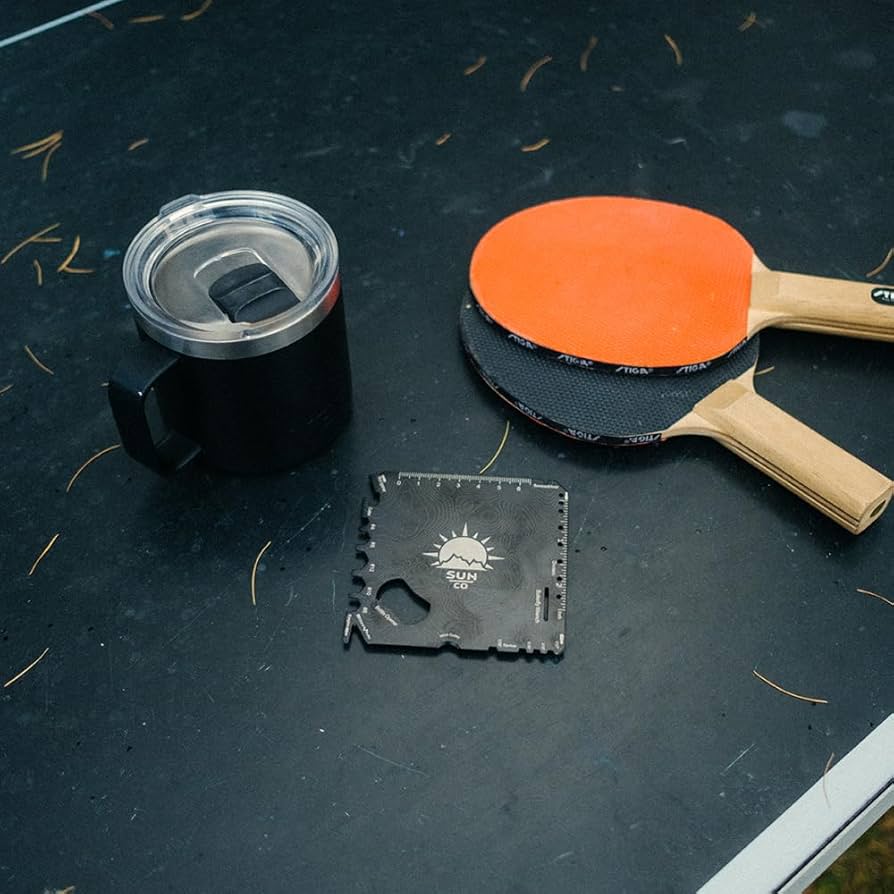 Sun Company BenchTop Coasters (2-Pack) - Coaster MultiTool